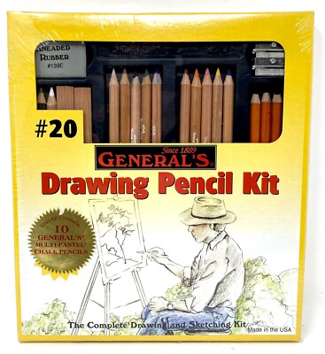 General's - Drawing Pencil Kit #20 - The Complete Drawing & Sketching ...