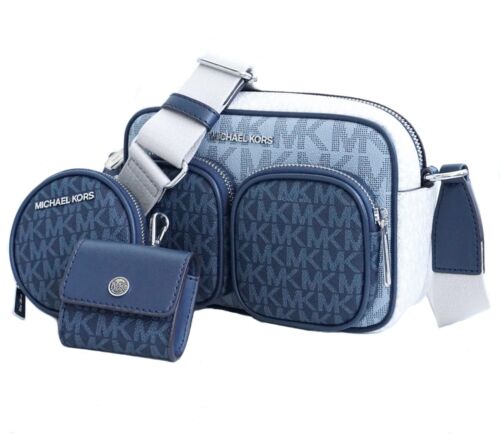 Sac à bandoulière Michael Kors Jet Set article MD PKT XBODY Amiral Multi neuf - Photo 6 sur 14