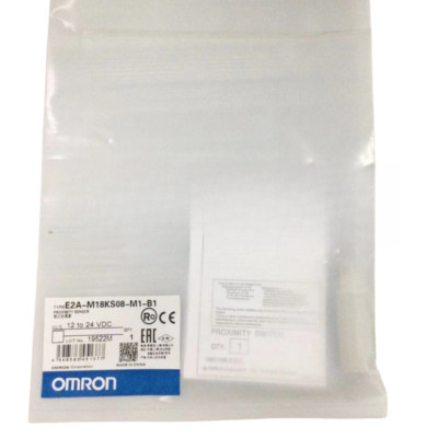1PC Omron E2A-M18KS08-M1-B1 12-24VDC Sensor Proximity Switch E2AM18KS08M1B1