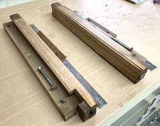 Antique Edison C-250 Disc Phonograph Cabinet Drawer Guide Mechanism Set