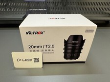 Viltrox 20 mm T/1.8 Sony E full frame Cine Lens