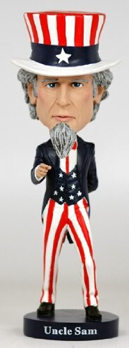 Bobblehead - Uncle Sam 8" - Picture 1 of 1