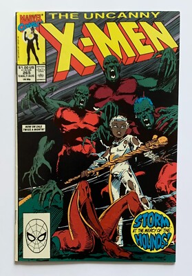 Uncanny X-Men #265 (Marvel 1990) VF+ condition comic.
