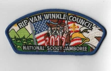 2017 National Scout Jamboree Rip Van Winkle Blue Bdr. JSP [NJ945]