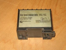 SCANFIL MSL115C CRANE MOTOR THERMAL PROTECTION DEVICE 7.6A/250V 120VAC IN P5395