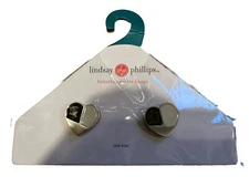 Lindsay Phillips Interchangeable Veronica “Heart” Silver Snaps, One Size~NEW
