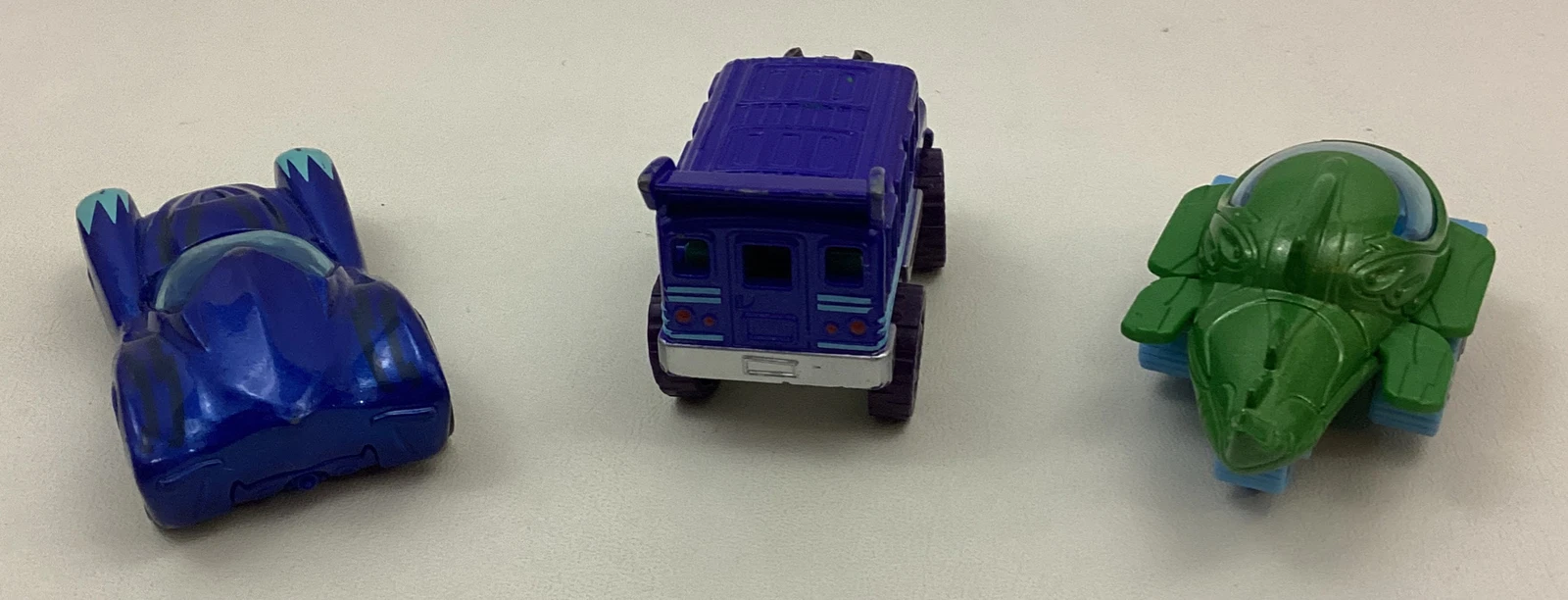  veículos metal fundido disney junior pj masks cat-car gekko-mobile ninja bus 