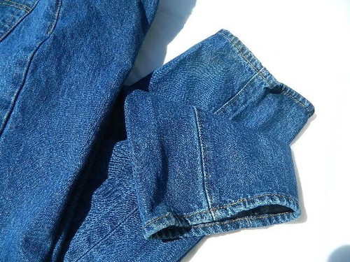 Jeans Levi 501 blu denim 5 bottoni mosca 31W x 34L effettivo 33L - Foto 2 di 14