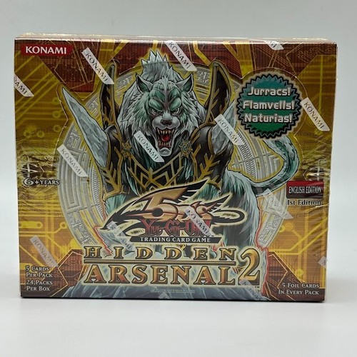 Yugioh Caché Arsenal 2 1st Édition Booster Boîte Usine Scellé 5D'S - Photo 1 sur 3