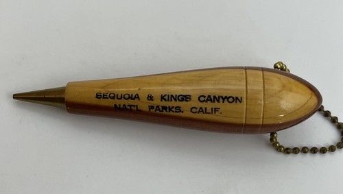 Sequoia National Park Kings Canyon Mechanical Wooden Pencil 4 in