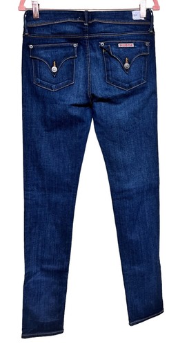 Hudson Collin Flap Skinny Jeans Dark Wash Women’s Size 28 - Picture 2 of 8