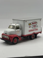 1953 FORD C-600 Straight Truck. 1:34. First Gear. Die-Cast True value Hardware