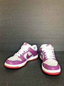 purple and gray nike dunks