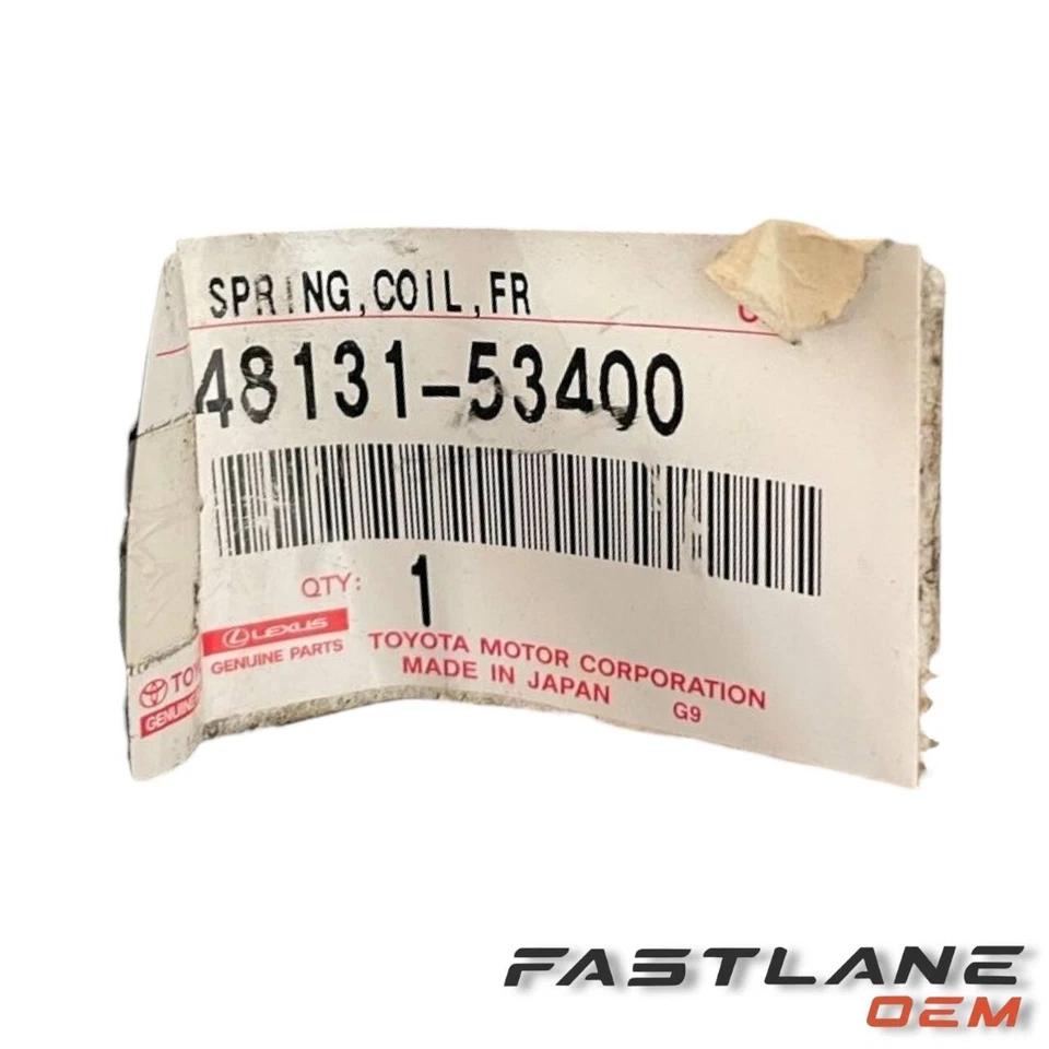Bobina de resorte delantera Lexus Is 2014-2017 nueva OEM 48131-53400 Foto 2 de 4