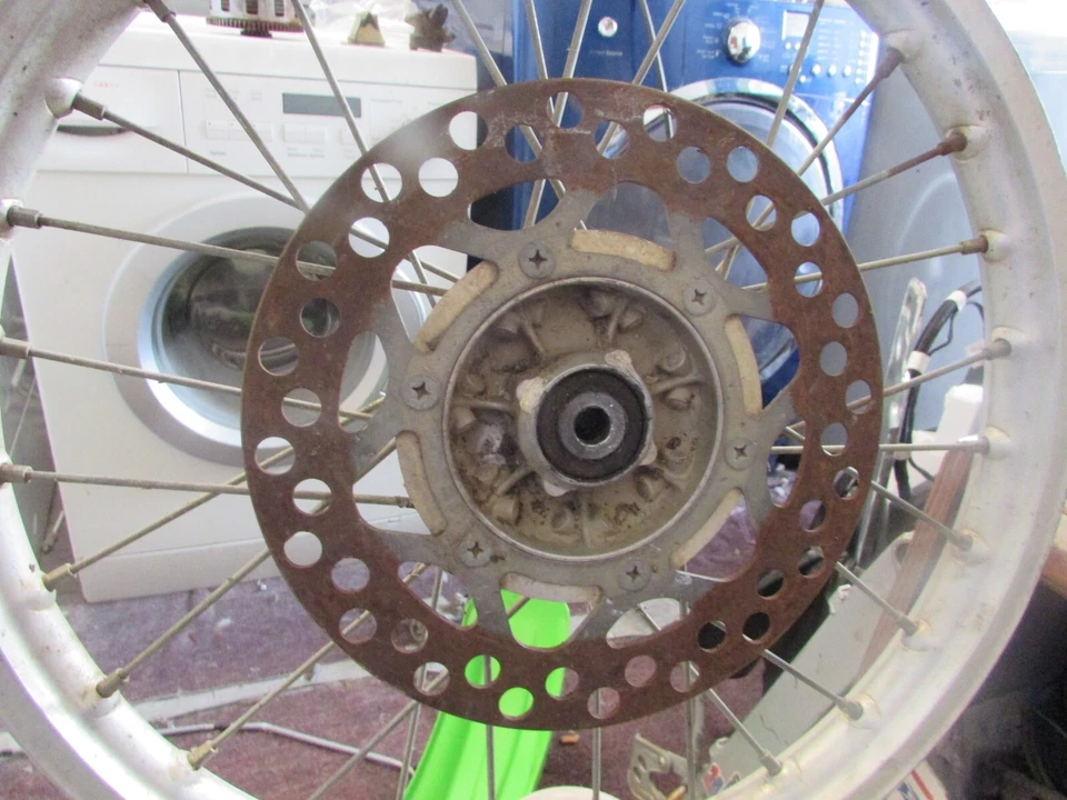 Llanta delantera Kawasaki KX80 KX 80 1996 Foto 2 de 4