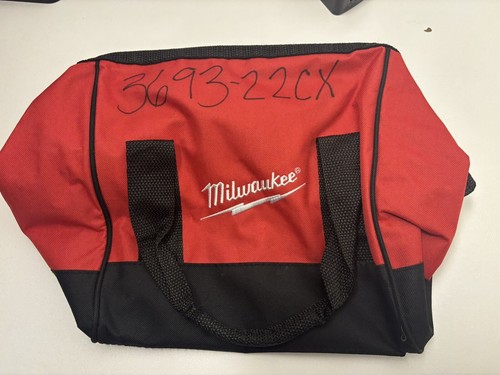 Used Milwaukee Medium 11” x 9” x 11” For Drill,  Tool Bag/Case For M12 M18