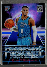 2018-19 Donruss Optic Franchise Features Blue #21 Russell Westbrook /85