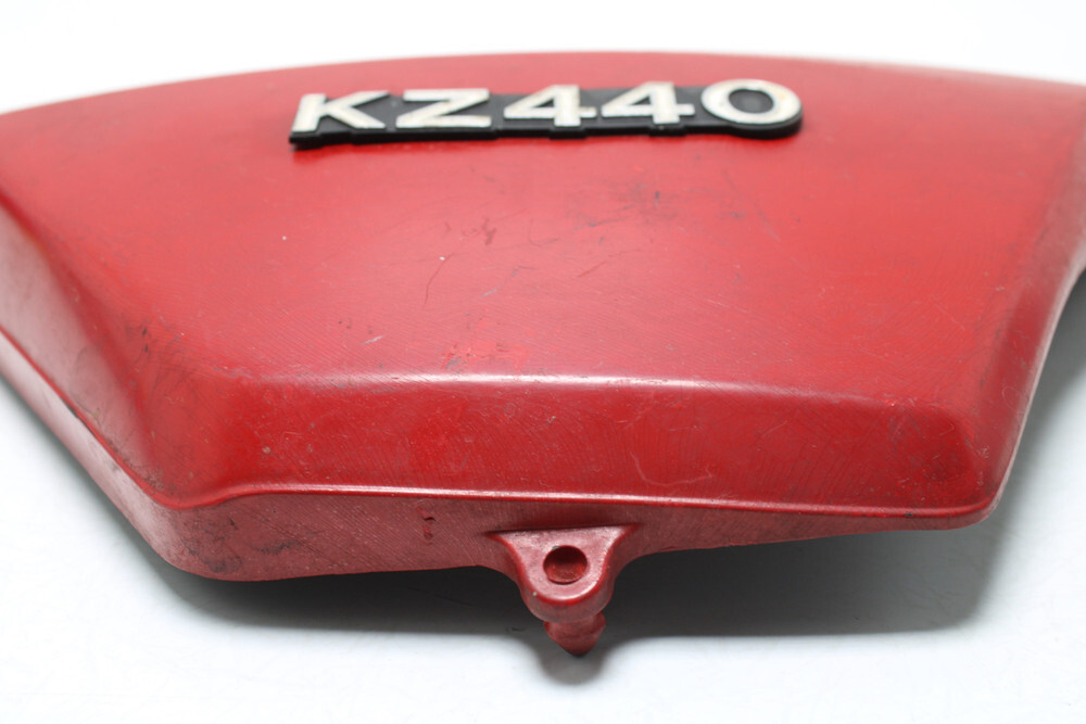 Kawasaki KZ440 36001 1980? Right Hand Side Cover Emblem Red | eBay