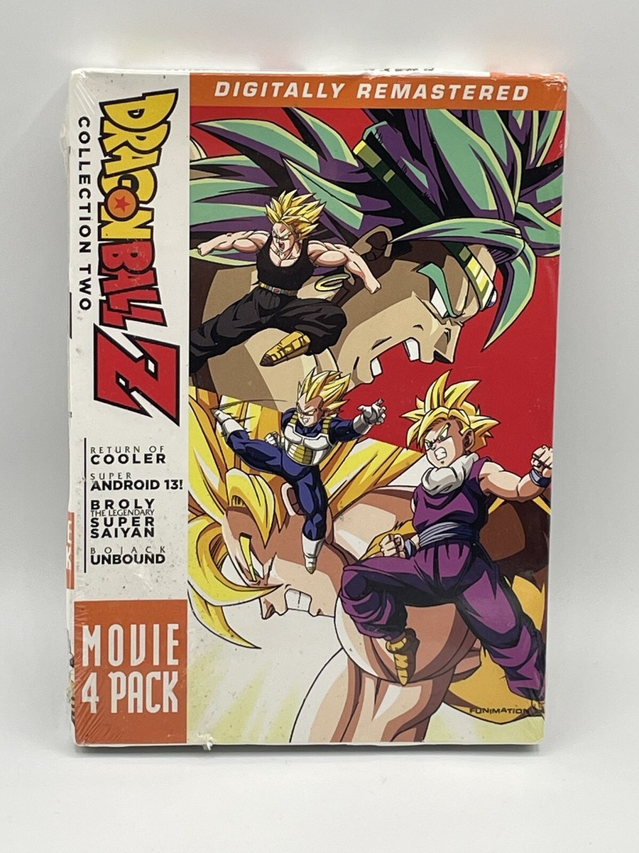 Dragon Ball Z: Movie Collection two. DVD. 4 movies. DBZ NEW SEALED