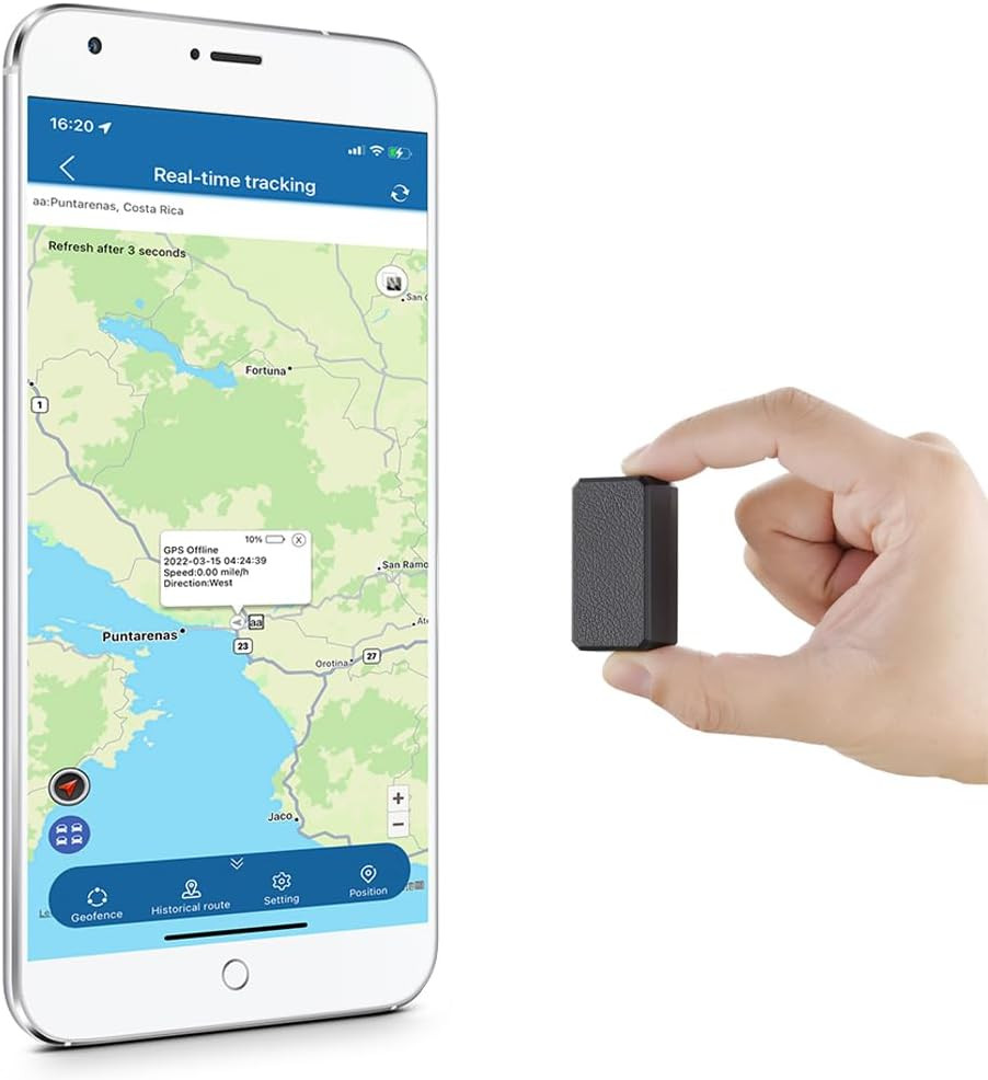Localizzatore GPS 4G Micro Spia per Auto Moto Bambini Anziani Calamita