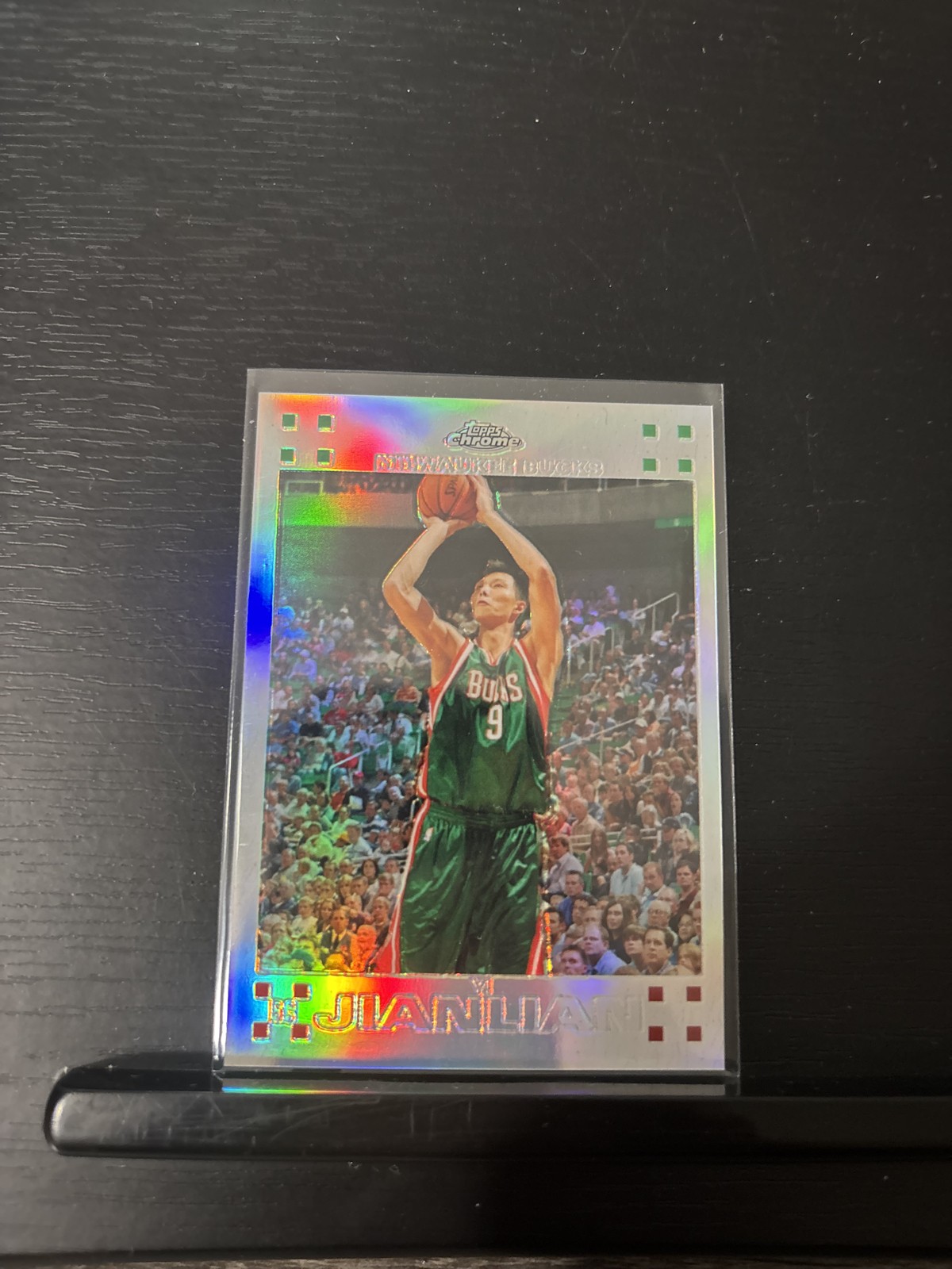 2007-08 Topps Chrome - Yi Jianlian #135 Refractor /1499 (RC)