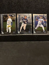 2025 Topps Chrome LA Dodgers Rookies. Sasaki, Kim, Henriquez