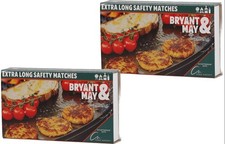 Bryant and May Extra Long Safety Matches (Pack of 2 ) Large, Multicolour