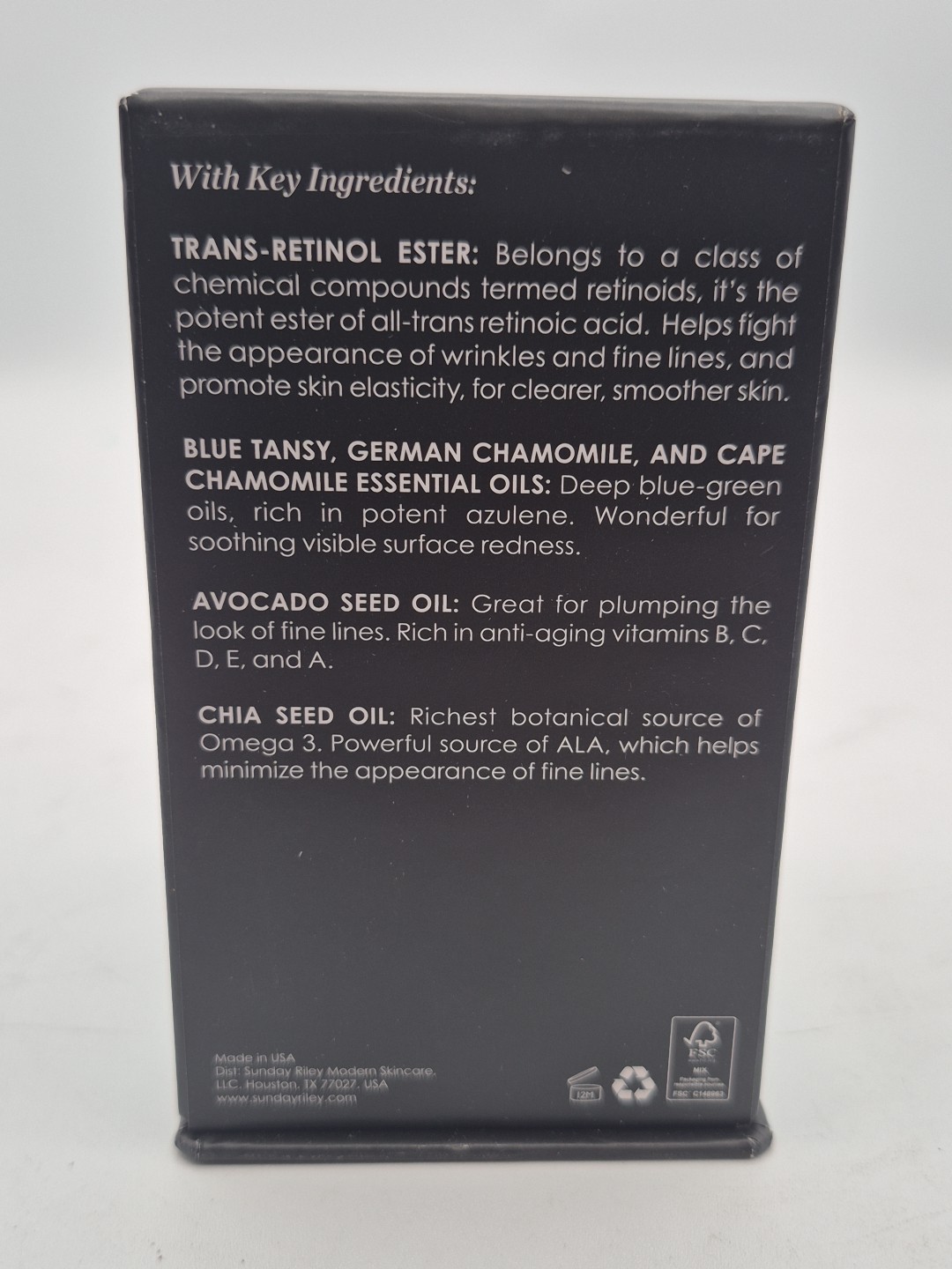 New Sealed Sunday Riley Luna Sleeping Night Oil 1.18oz