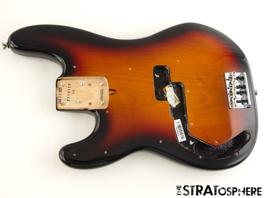 LEFTY Fender American Professional II Jazz Bass, BODY w/ HARDWARE