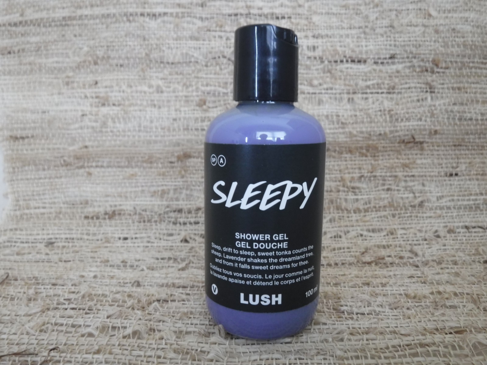 Lush SLEEPY Shower Gel 3.3 Fl Oz New Sealed 100ml 
