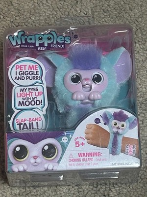 LITTLE LIVE PETS SHYLO WRAPPLES TALKING FURRY BEST FRIEND WRISTBAND TOY  NIB