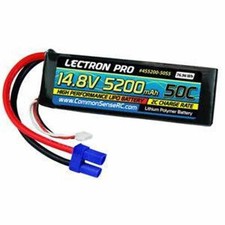 Lectron Pro 14.8v 5200 mAh 50c - EC5 Battery