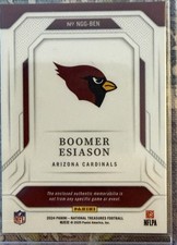 2024 National Treasures NFL Game Gear #NGG-BEN Boomer Esiason 65/99 !!!