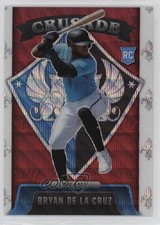 2022 Panini Chronicles Crusade Ruby Wave Prizm 2/199 Bryan De La Cruz #9 1t3