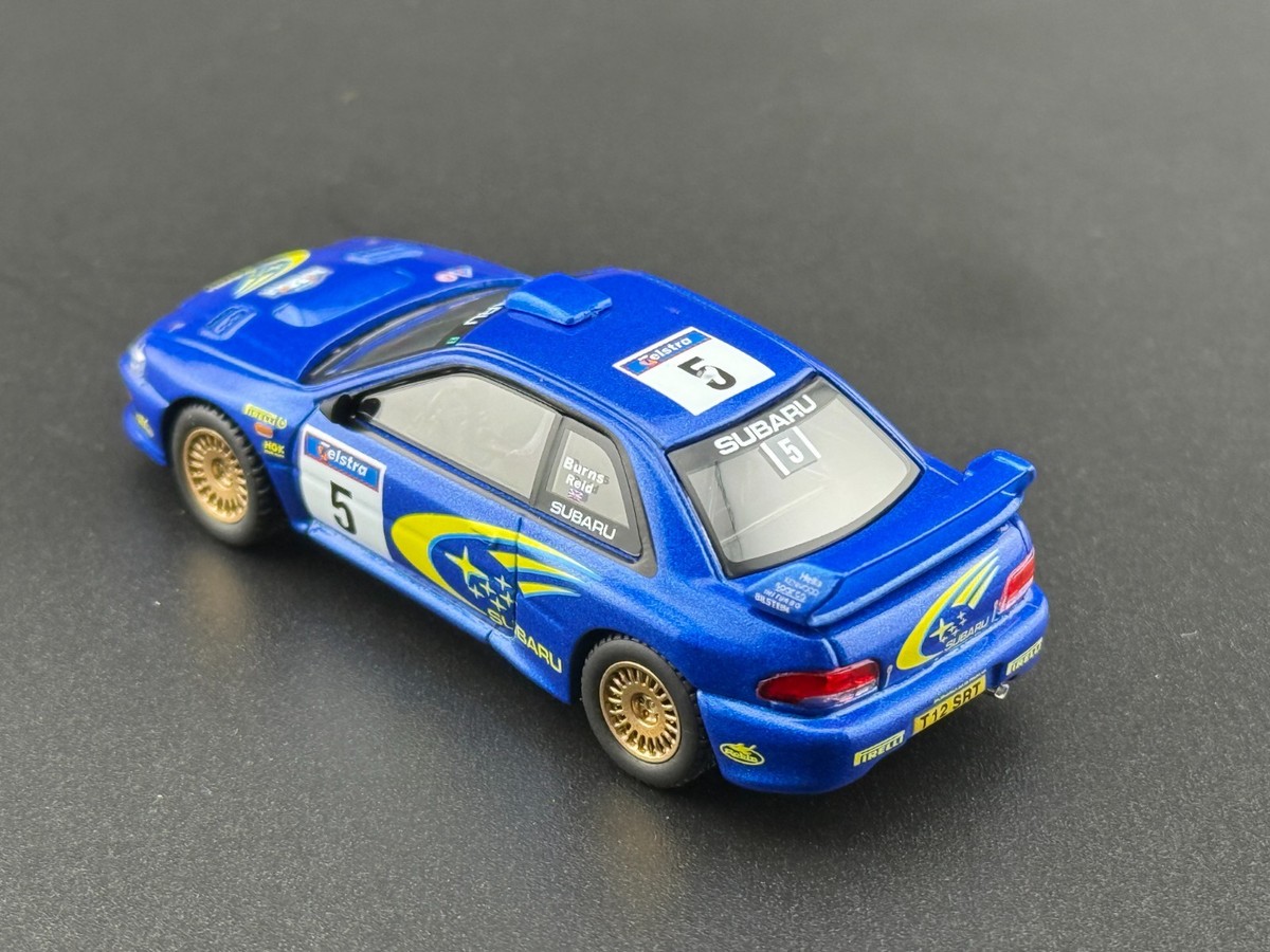ミニカー HPI 1/43 Subaru Impreza WRC 1999 #5 Mini GT Subaru Impreza WRC99 #5 R. Burns & R. Reid 1999 Australia