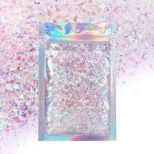 Iridescent Body Glitter - 15g Chunky Holographic Face, Hair, and Eye Glitter ...