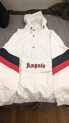 Starter Anaheim Angels 1/2 Zip Jacket Size XXL