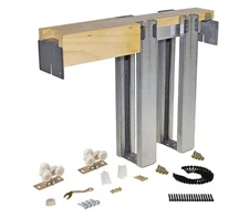 Johnson Hardware JH152468PF 1500 Series Pocket Door System Frame - Steel /