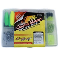 Leland’s Lures Best Crappie Fishing Kit Assorted Colors 1/16 oz 96 Pieces 13012