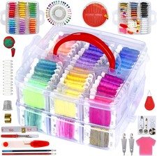 188 Embroidery Floss Set Including Cross Stitch Threads Friendship Bracelet Stri