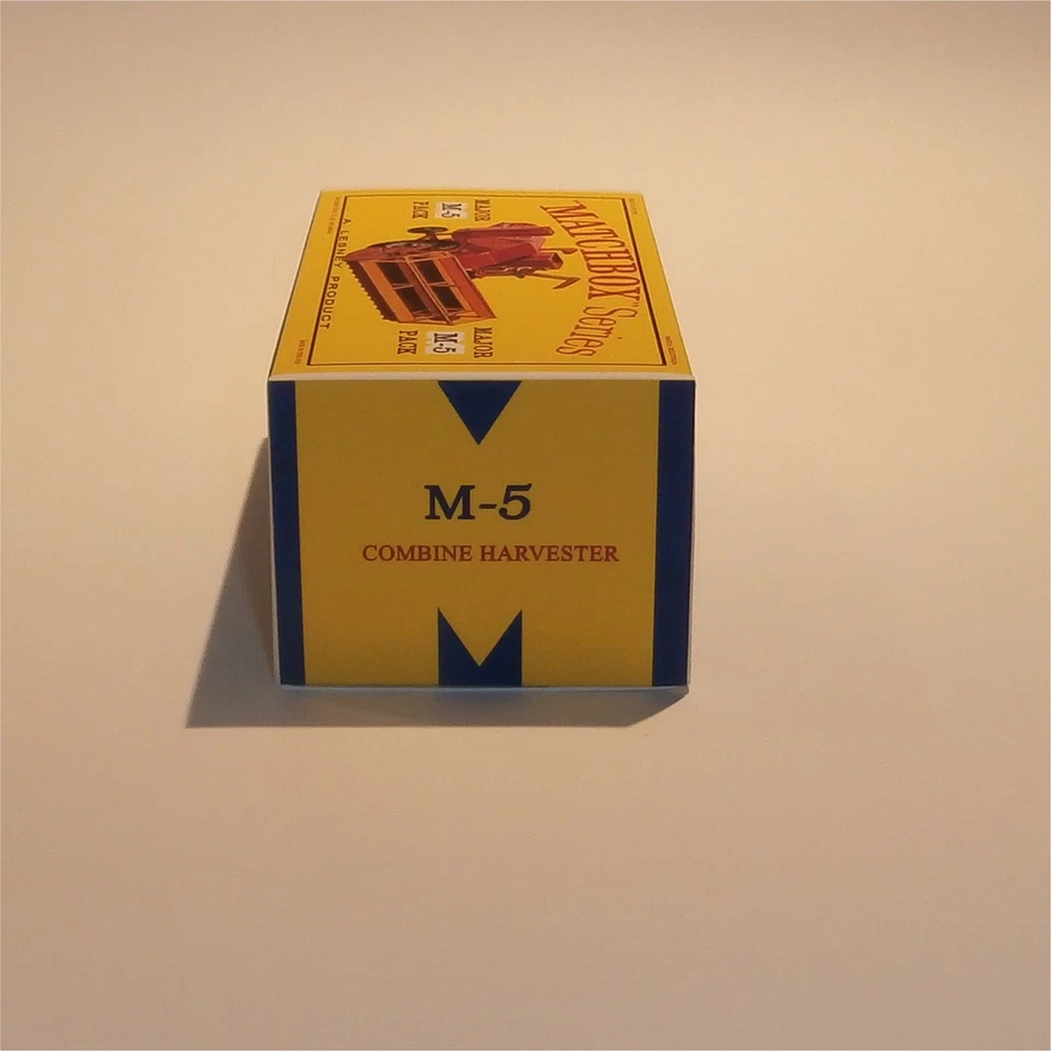 Matchbox Major Pack 5 a Massey Ferguson Harvester D Style Repro Box - Image 3 of 4