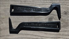 One  Black Glass Filled Hoof pick 6 inches long - scraper edge, for saddle Strap