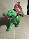 Vintage 1982 Masters Of The Universe He-Man Battle Cat With Saddle