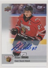 2019-20 Upper Deck CHL Auto Aidan Dudas #19 Auto 7l6