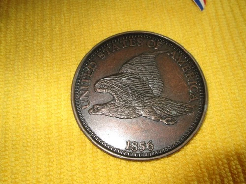1856 Flying Eagle Cent — photo from the most recent tracked eBay sale