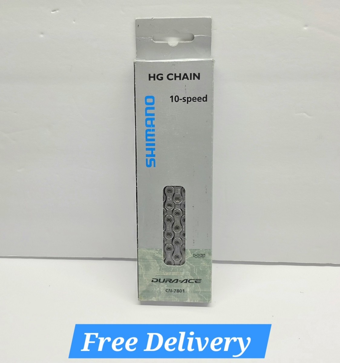 NOS Shimano Dura-Ace Super Narrow HG CN - 7801 Chain 10s 114L