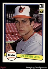 1982 Donruss #405 Cal Ripken Jr. RC ROOKIE ORIOLES HOF