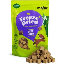 Freeze Dried Beef Liver Dog Treats High Protein Grain Free 3.5 oz