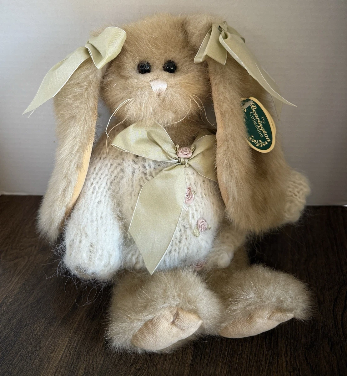 BEARINGTON COLLECTIONアンティークうさぎぬいぐるみ　美品❤️ BEARINGTON COLLECTIONアンティークうさぎぬいぐるみ美品❤️