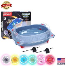 Ultimate Light Ignite Spinning Tops Battle Set with Gourd Stadium  Launchers